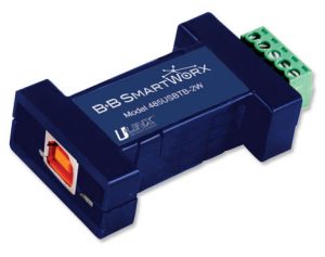 MINI CONVERTIDOR USB A SERIE TERMINAL BLOCK RS 485 MODELO 485USB9F-2W