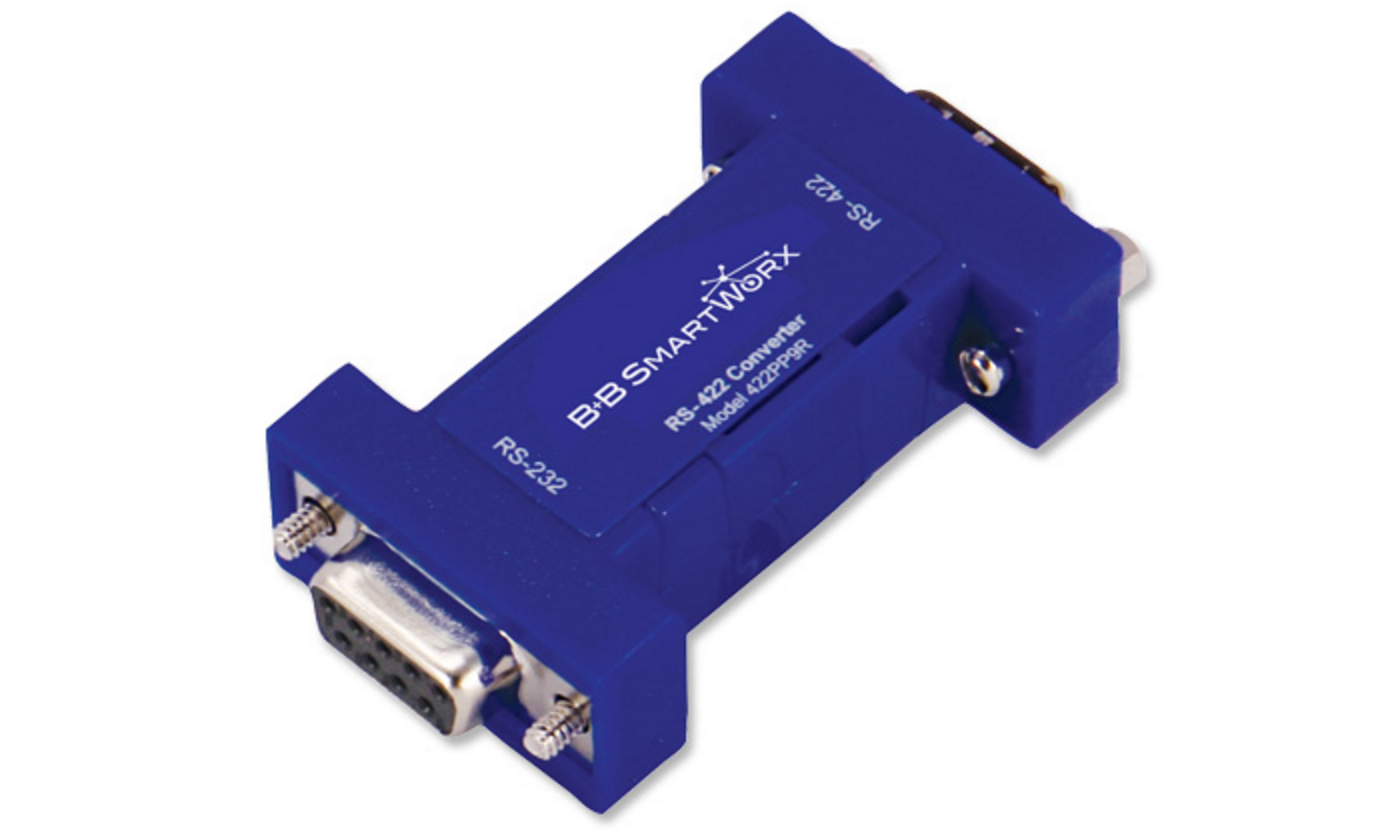 CONVETIDOR DE 2 CANALES DE RS232 A RS422 NO. DE PARTE: 422PP9TB